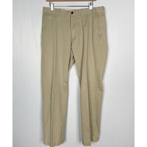 Polo By Ralph Lauren Mens 36 x 31 Inseam Cream Suffield Fit Chino Pants Khaki